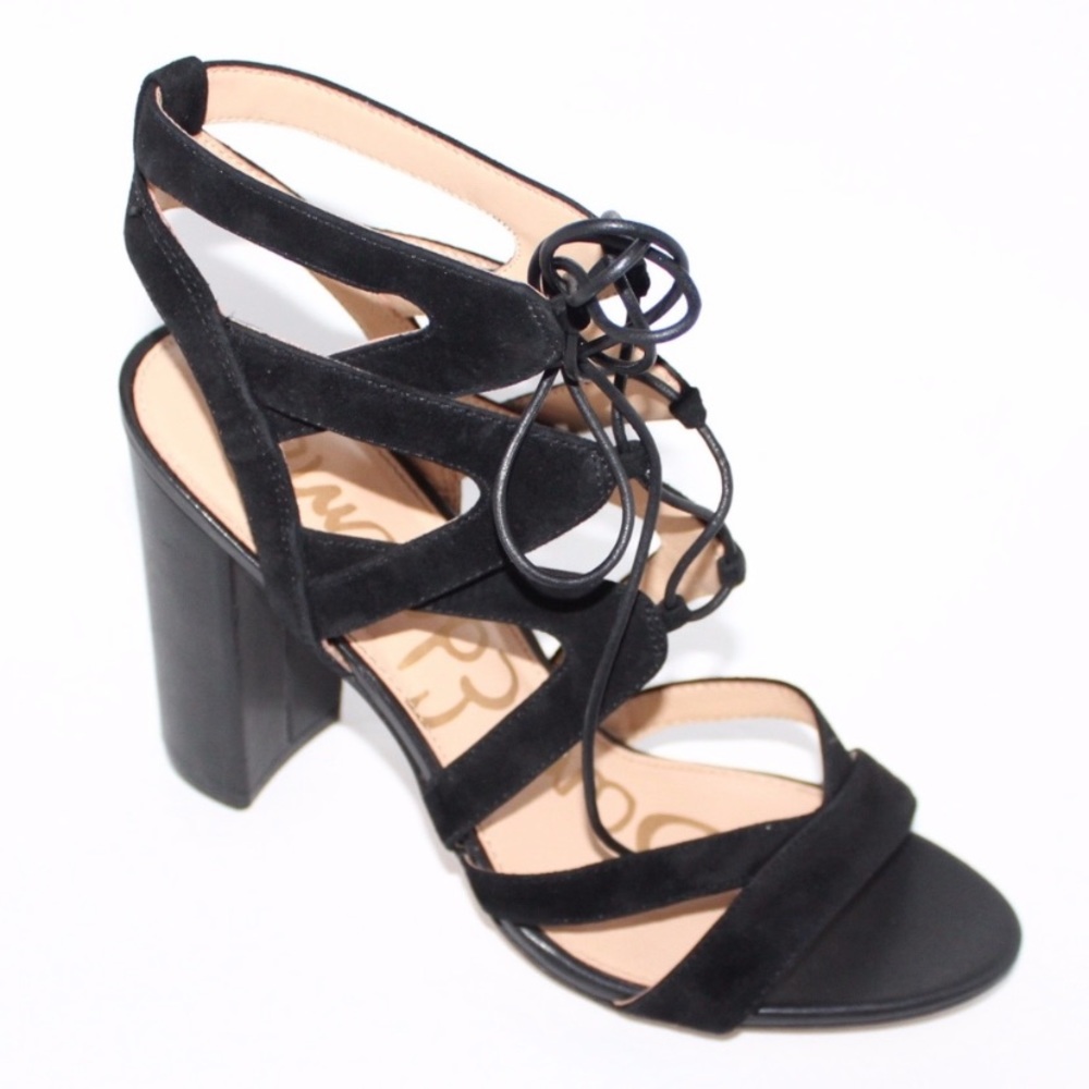 SAM EDELMAN LACE UP SHOES